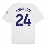 Manchester City Josko Gvardiol #24 Tredje Tröja 2026-27 Kortärmad